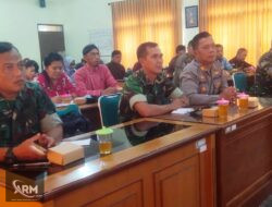 Pasiter Kodim 0731/Kulon Progo Hadiri Rakor Menoreh Art Festival
