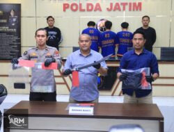 Polda Jatim Amankan Tiga Remaja Diduga Komplotan Begal Asal Pasuruan