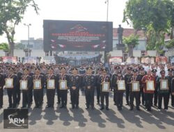 UPACARA HARI KESAKTIAN PANCASILA TAHUN 2024 DI POLRESTABES SURABAYA