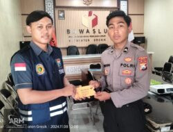 Polres Gresik Periksa Kesehatan Petugas Pengamanan KPU dan Bawaslu