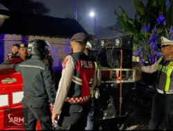 Patroli SOTR Polres Kediri Cegah Balap Liar dan Penggunaan Sound System Berlebihan
