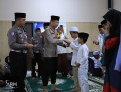 Safari Ramadhan Polres Gresik Gelar Doa dan Buka Bersama Anak Yatim