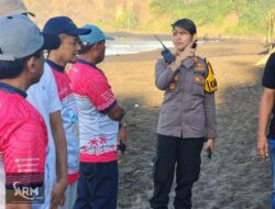Libur Panjang Idul Adha, Polres Jember Siagakan Personel Pengamanan Wisata Pantai