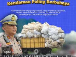 Satlantas Polrestabes Surabaya Sosialisasikan Bahaya ODOL Ini Ancaman Hukumnya